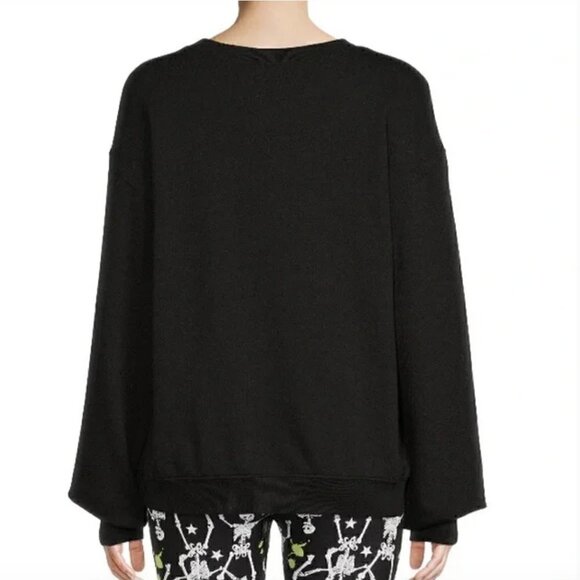 Disney Sweatshirt Junior L Nightmare Before Christmas Jack Moon Phases Halloween - Picture 8 of 9